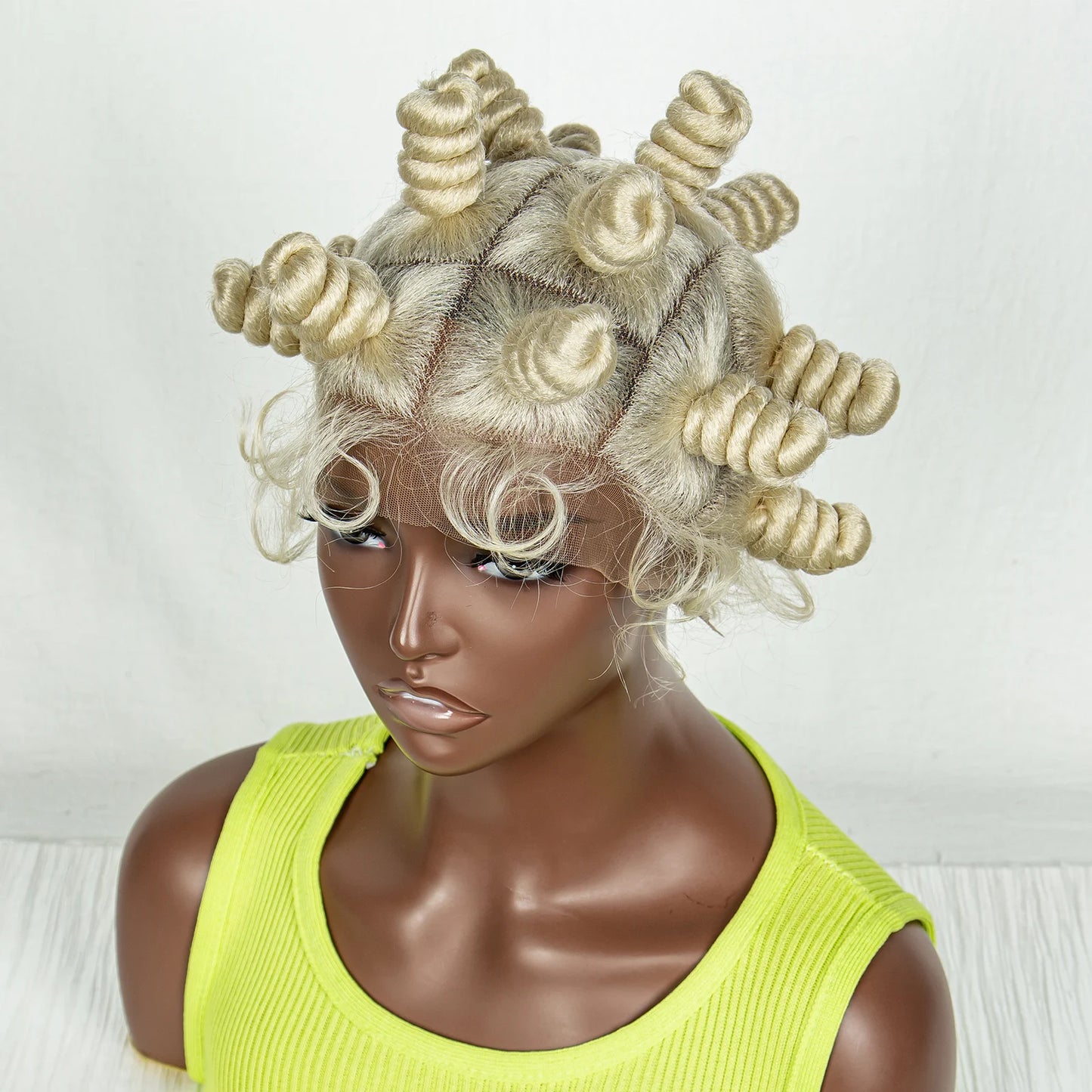Full Lace Knotless Box Braided Crochet Twist Braiding Hair Wig