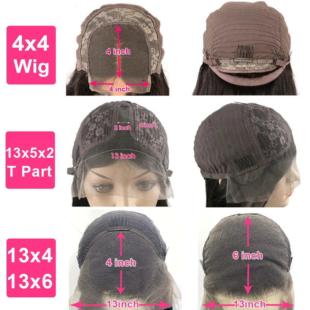 Short Bob Wig Pre Plucked Bone Straight Human Hair - Supreme Lush Hair