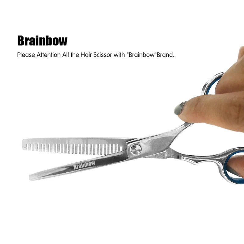 Hair Cutting Thinning Styling Tool Comb Scissors Stainless Steel