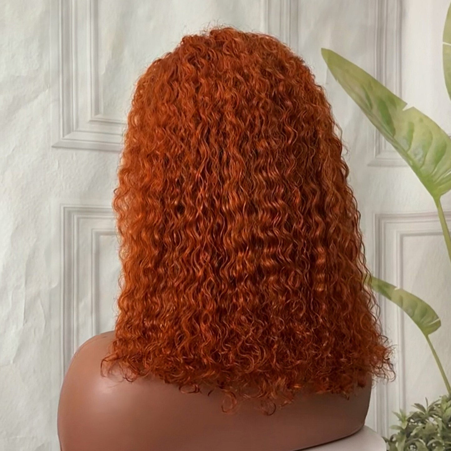 Deep Wave Bob Wig Lace Front Human Hair
