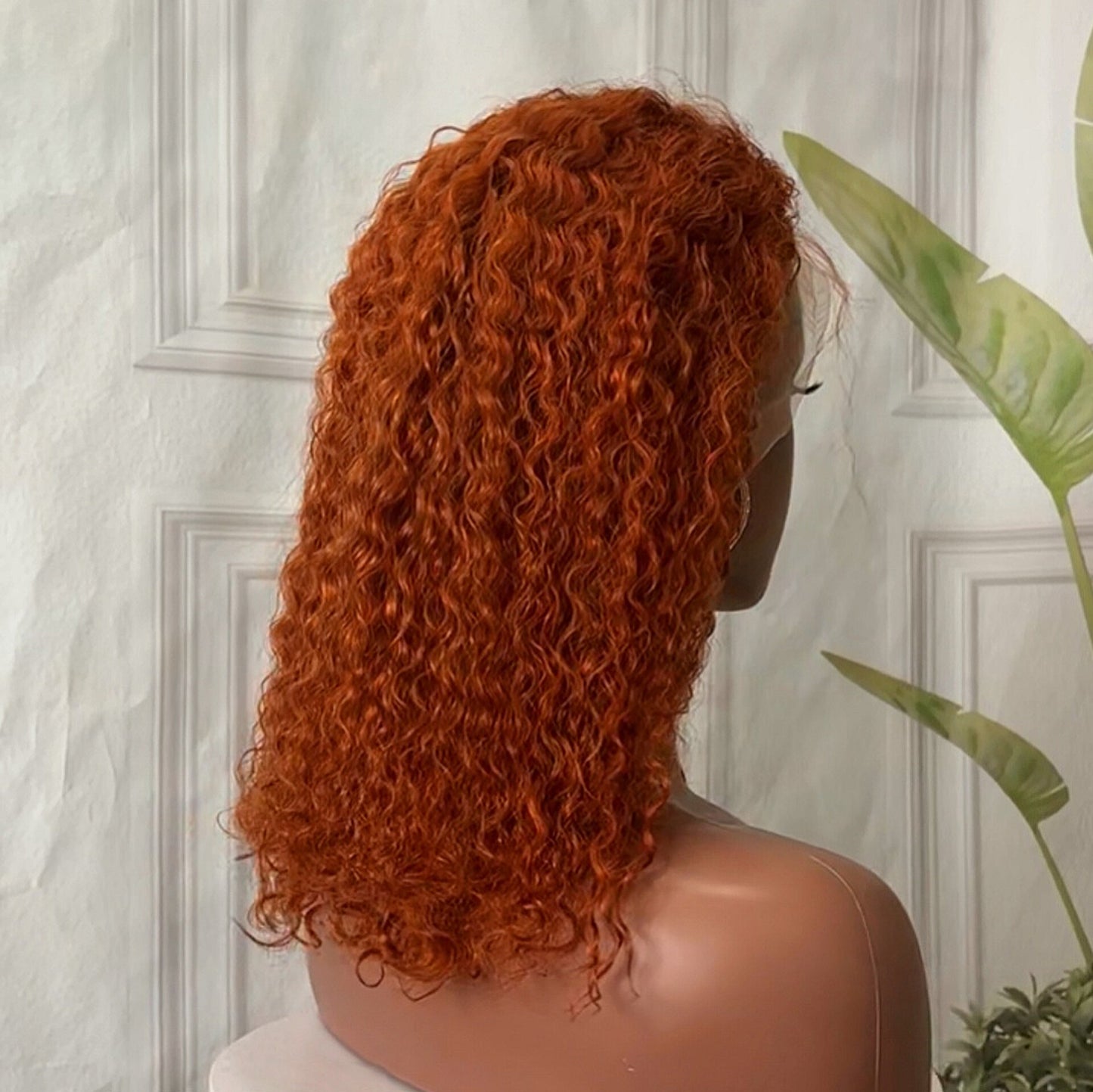 Deep Wave Bob Wig Lace Front Human Hair