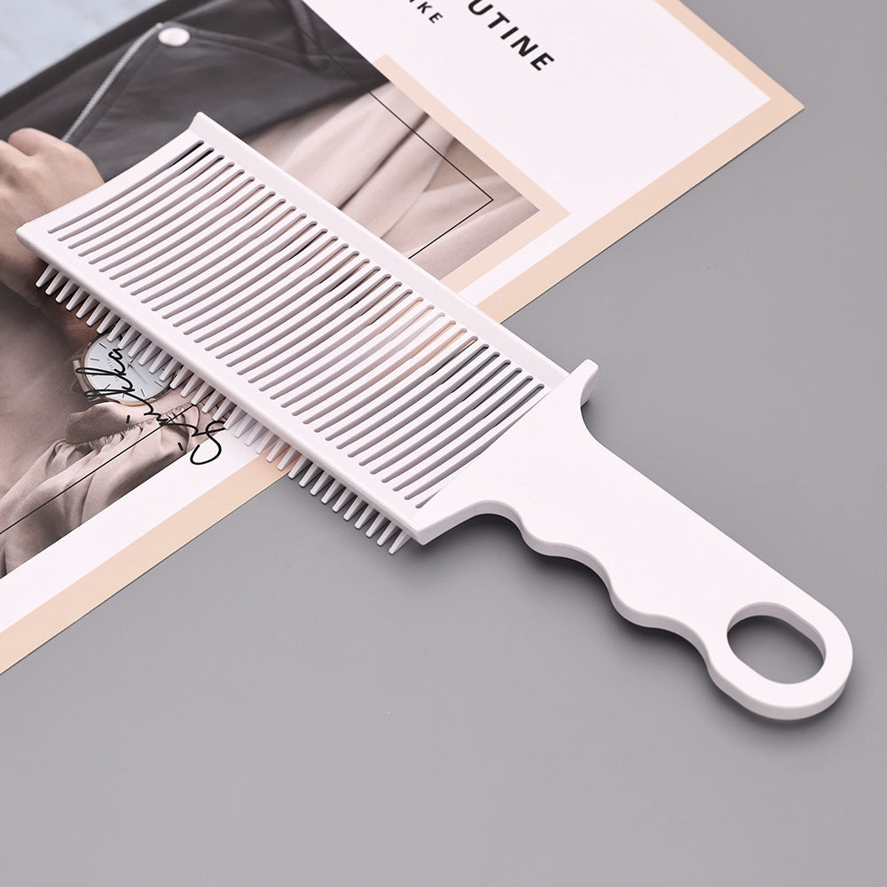 Professional Barber Clipper Blending Flat Top Hair Cutting Comb Heat Resistant Fade Brushn Styling Tool