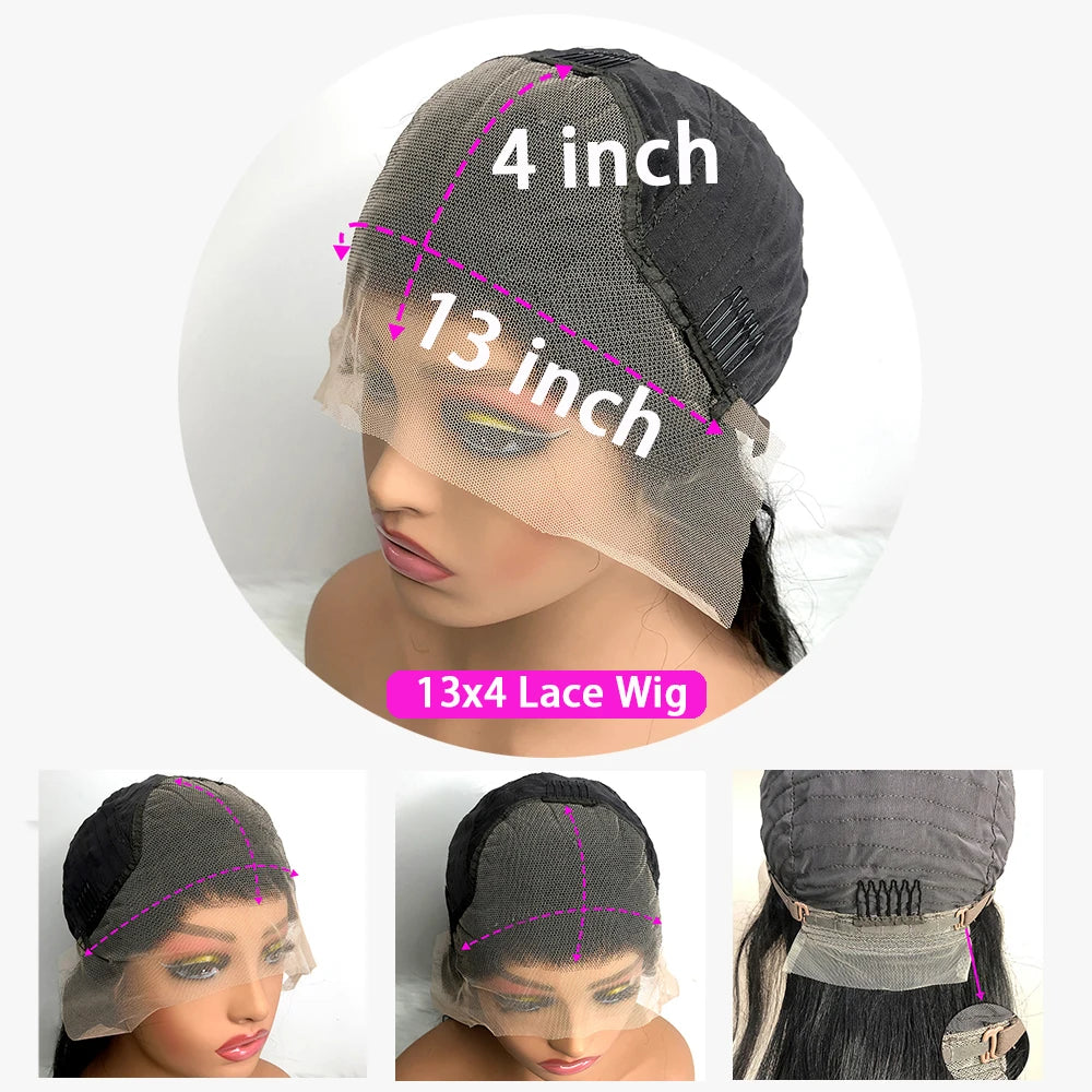 Highlight Human Hair 13x4 Lace Frontal Wig Honey Blonde Body Wave Lace Front - Supreme Lush Hair