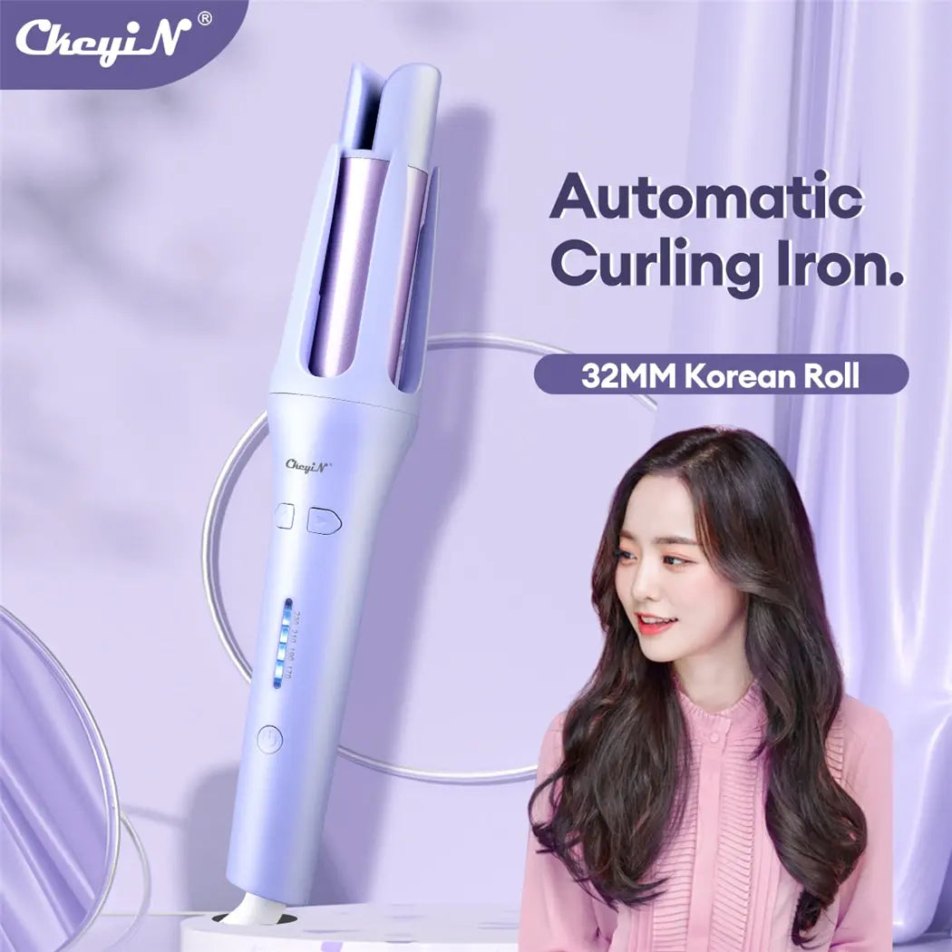 Automatic Hair Curler 32MM Auto Rotating Ceramic Hair Roller Professional Curling Iron Curling Wand Hair Waver