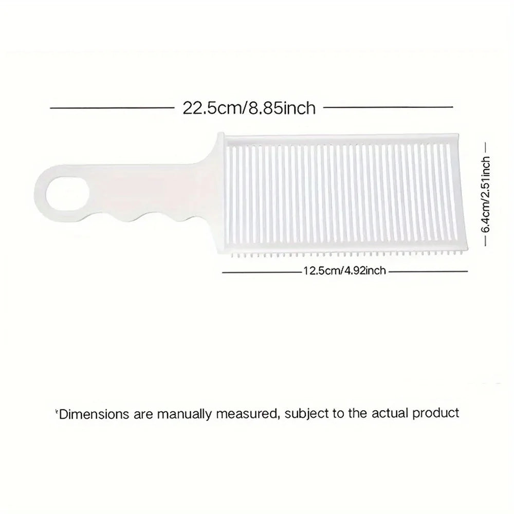 Professional Barber Clipper Blending Flat Top Hair Cutting Comb Heat Resistant Fade Brushn Styling Tool