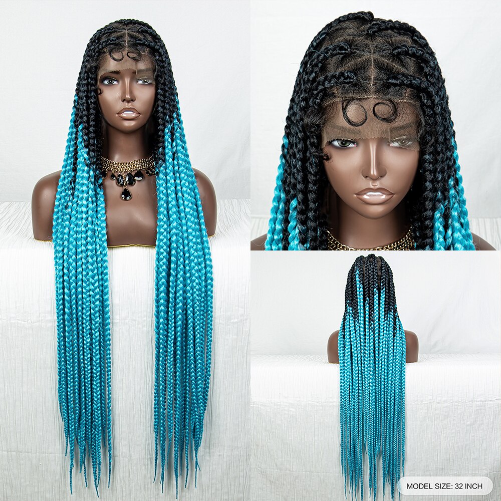 Braided Full Lace Lace Wig Box Braids - Supreme Lush Hair