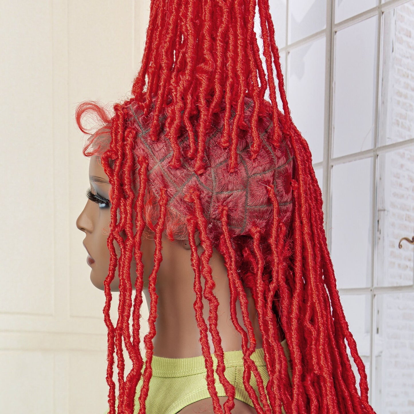 Lace Knotless Dreadlock Synthetic Full Lace Frontal Wigs - Supreme Lush Hair