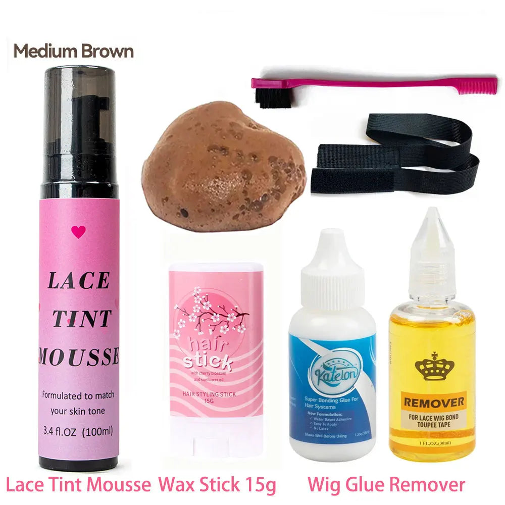 invisible lace tint spray for lace wig Lace Glue