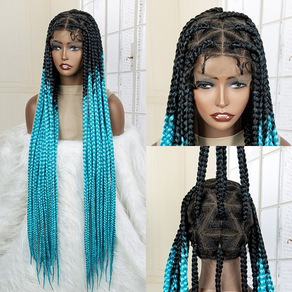 Full Lace Cornrow Box Braids Wigs - Supreme Lush Hair