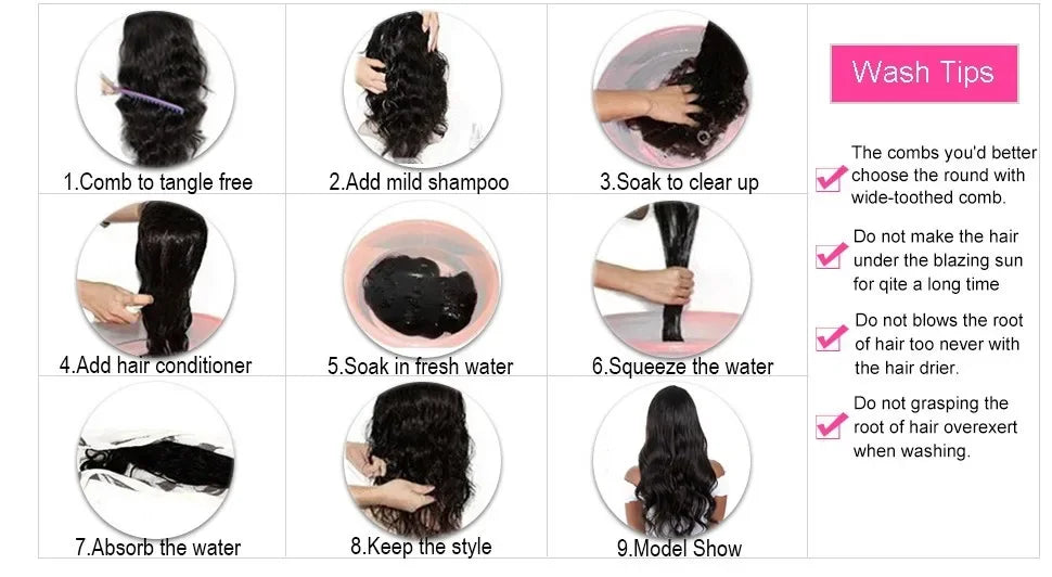 Lace Front Wigs For Women Pre Plucked 210% Density