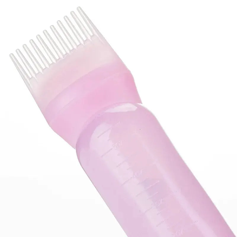 Hair Dye Applicator Brush Bottles Dyeing Shampoo Bottle Oil Comb Hair Dye Bottle Applicator
