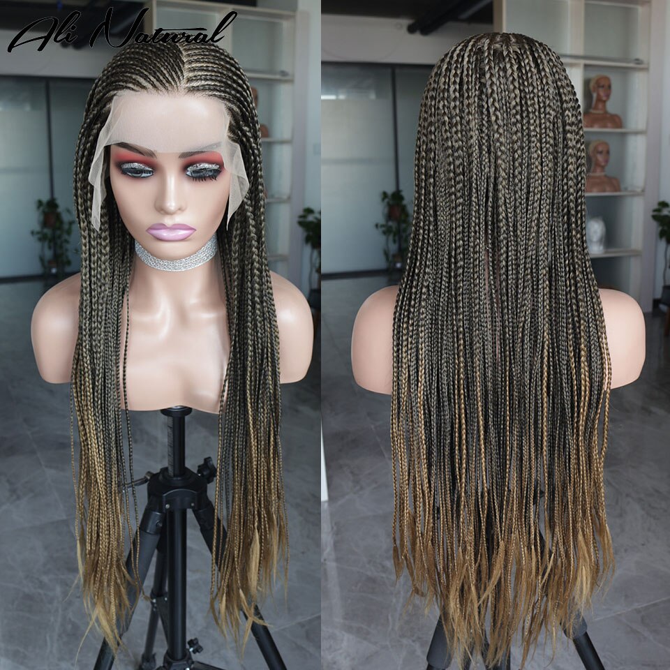 Synthetic Lace Front Cornrow Wigs - Supreme Lush Hair