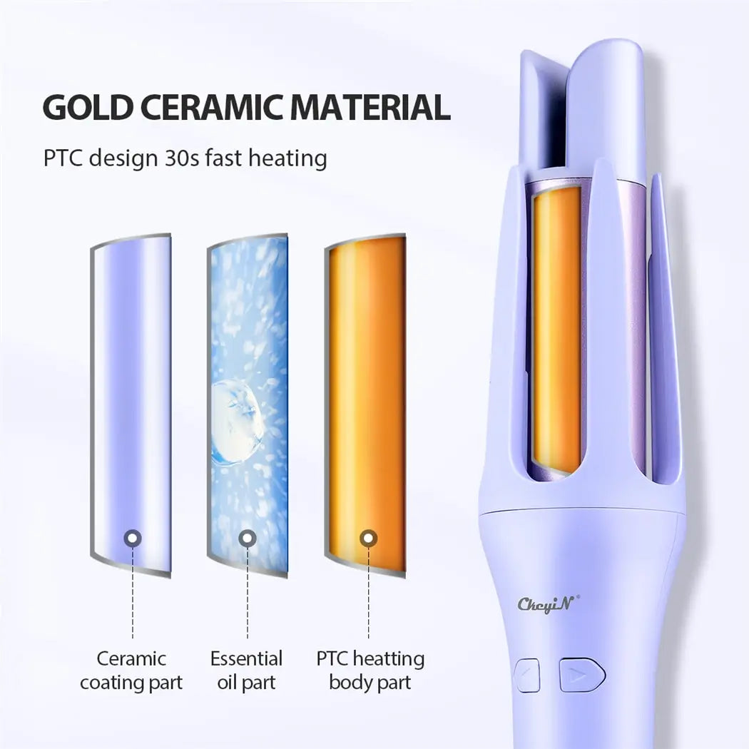 Automatic Hair Curler 32MM Auto Rotating Ceramic Hair Roller Professional Curling Iron Curling Wand Hair Waver