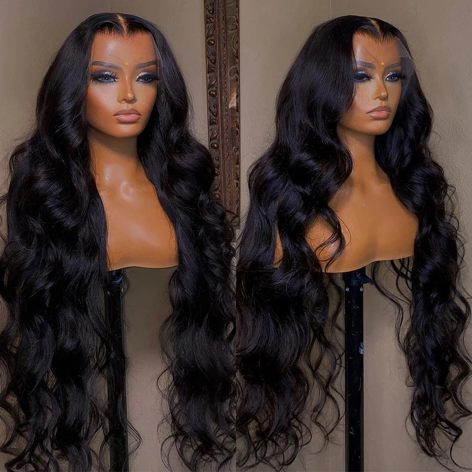 Brazilian Loose Water Wave Pre Plucked Lace Frontal Wig - Supreme Lush Hair