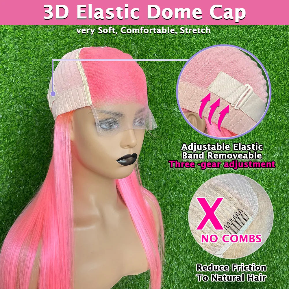 Glueless Lace Frontal Body Wave Silver Grey 613 HD Lace Front Human Hair