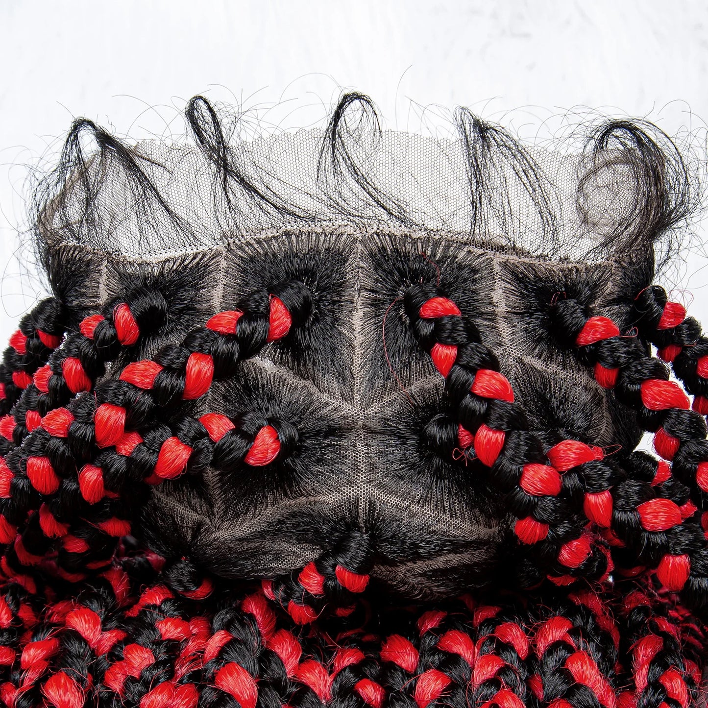 Lace Front Big Knotless Box Braids Wig - Supreme Lush Hair