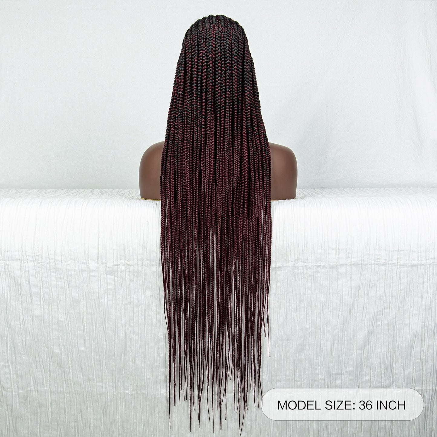 Lace Front Braided Long Cornrow Synthetic Box Braids - Supreme Lush Hair