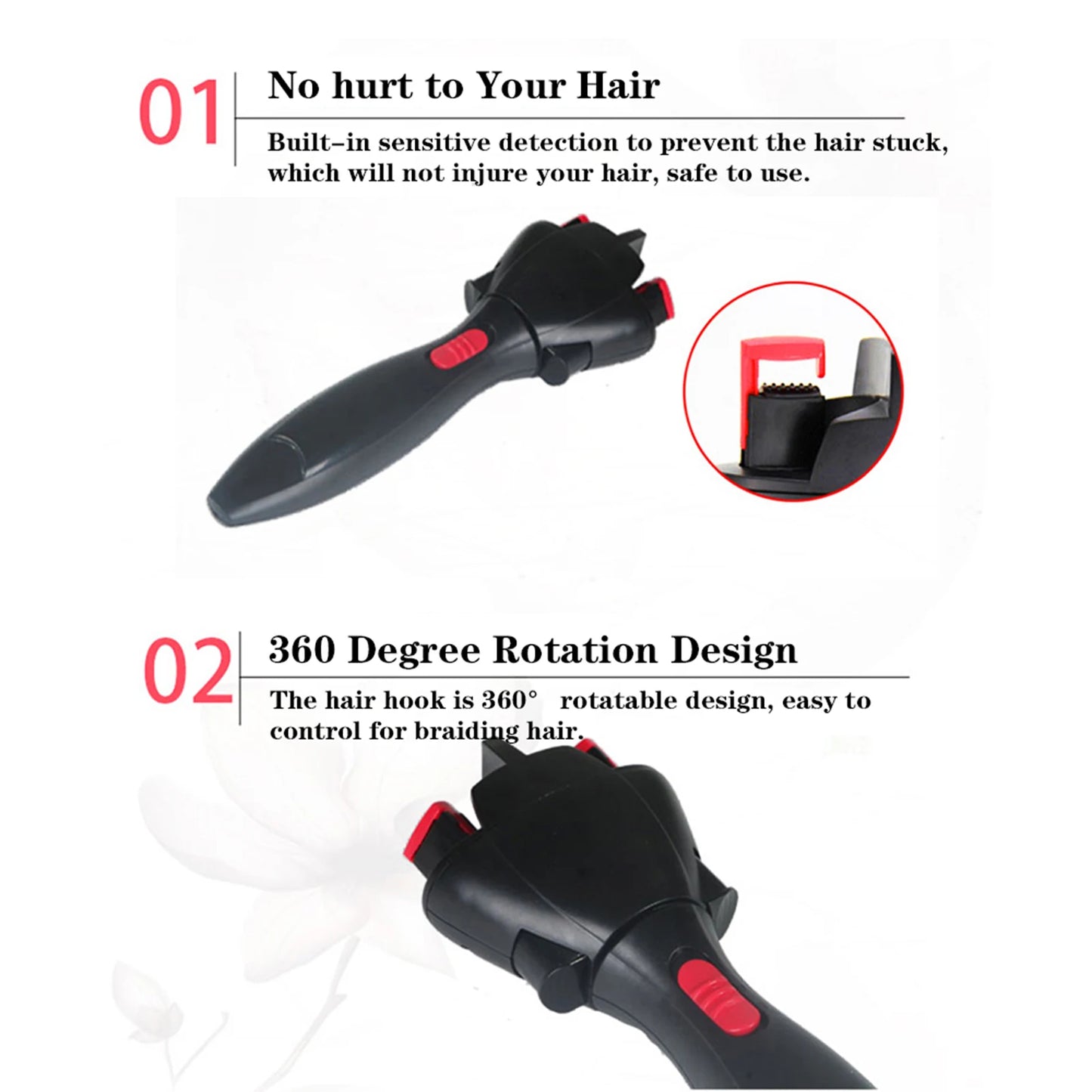 Electric Hair Braider Styling Braiding Machine Quick Braid Tool