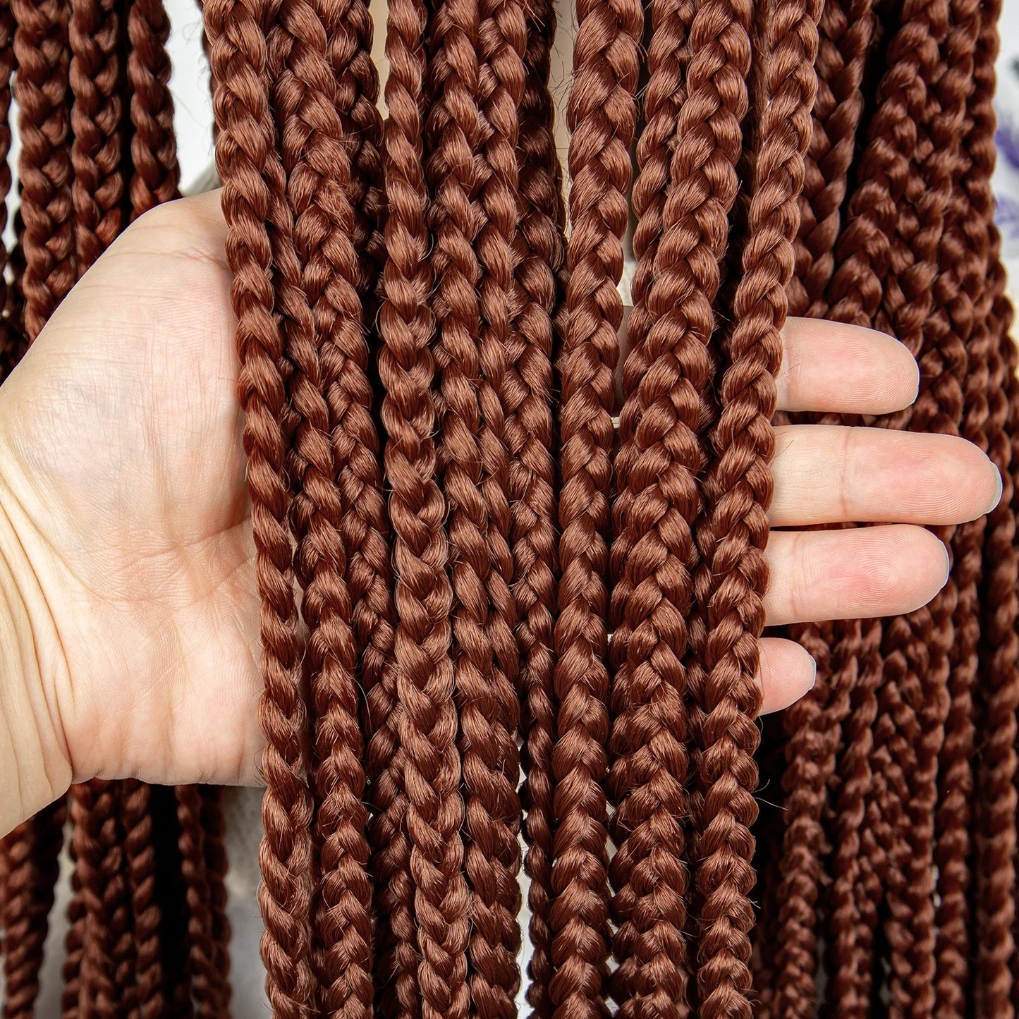 Lace Braided Crochet Knotless Box Cornrow With Beads