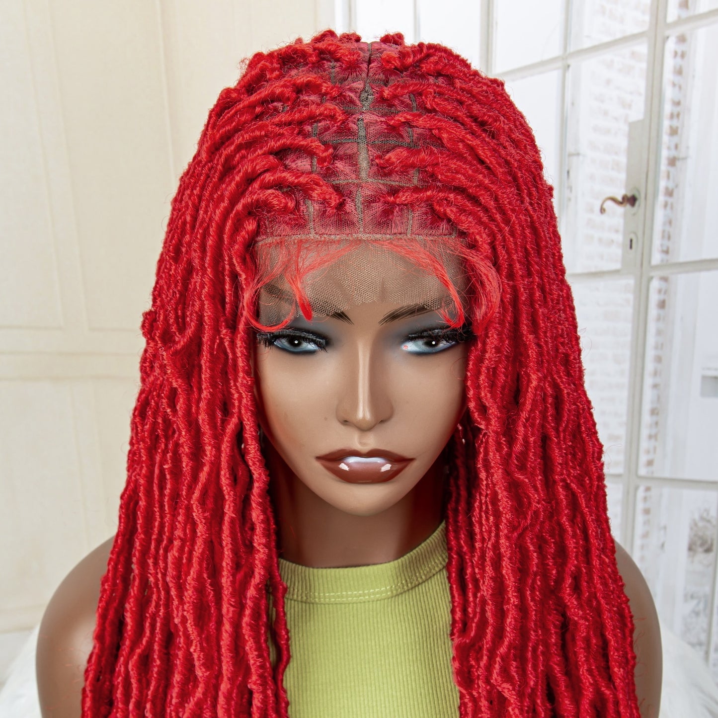 Lace Knotless Dreadlock Synthetic Full Lace Frontal Wigs - Supreme Lush Hair
