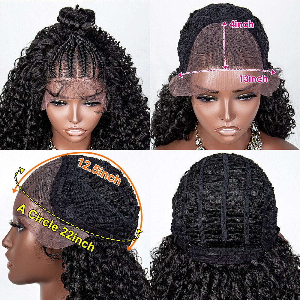 Lace Front Natural Hairline Knotless Bouncy Hair - Supreme Lush Hair