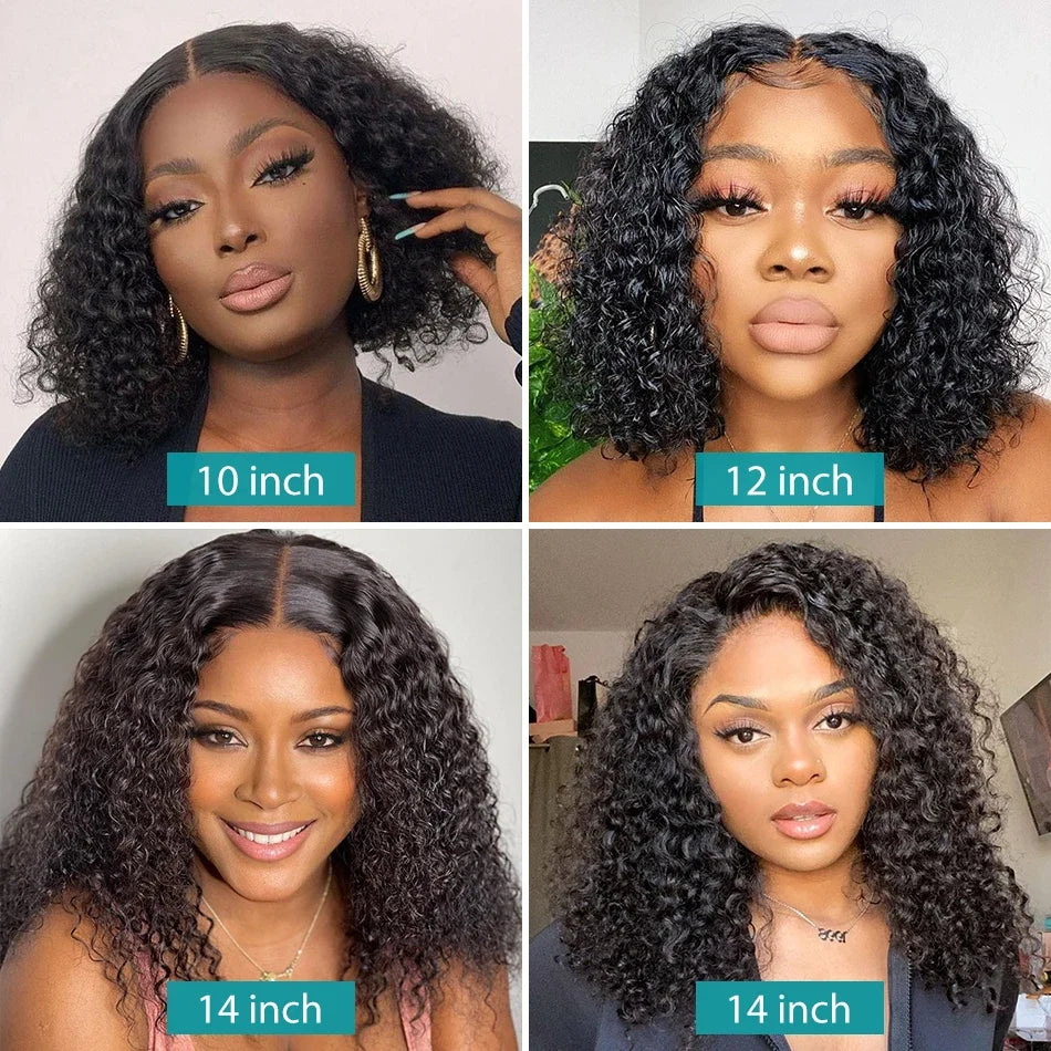 Deep Wave 5x5 Closure Wig Pre Plucked