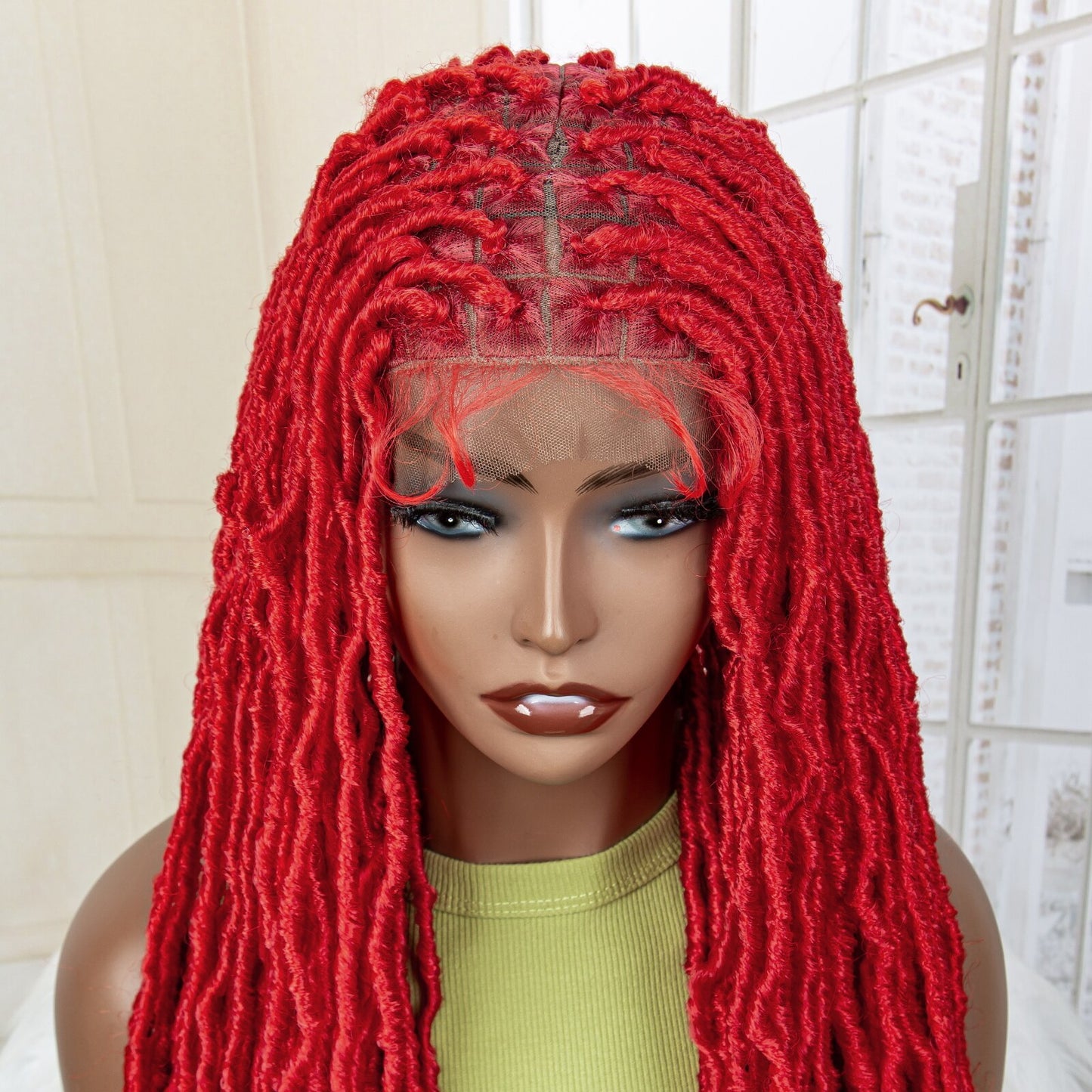 Lace Knotless Dreadlock Synthetic Full Lace Frontal Wigs - Supreme Lush Hair