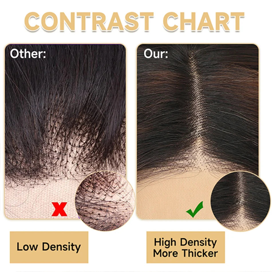 Short Bone Straight Bob Wig Lace Front Human Hair