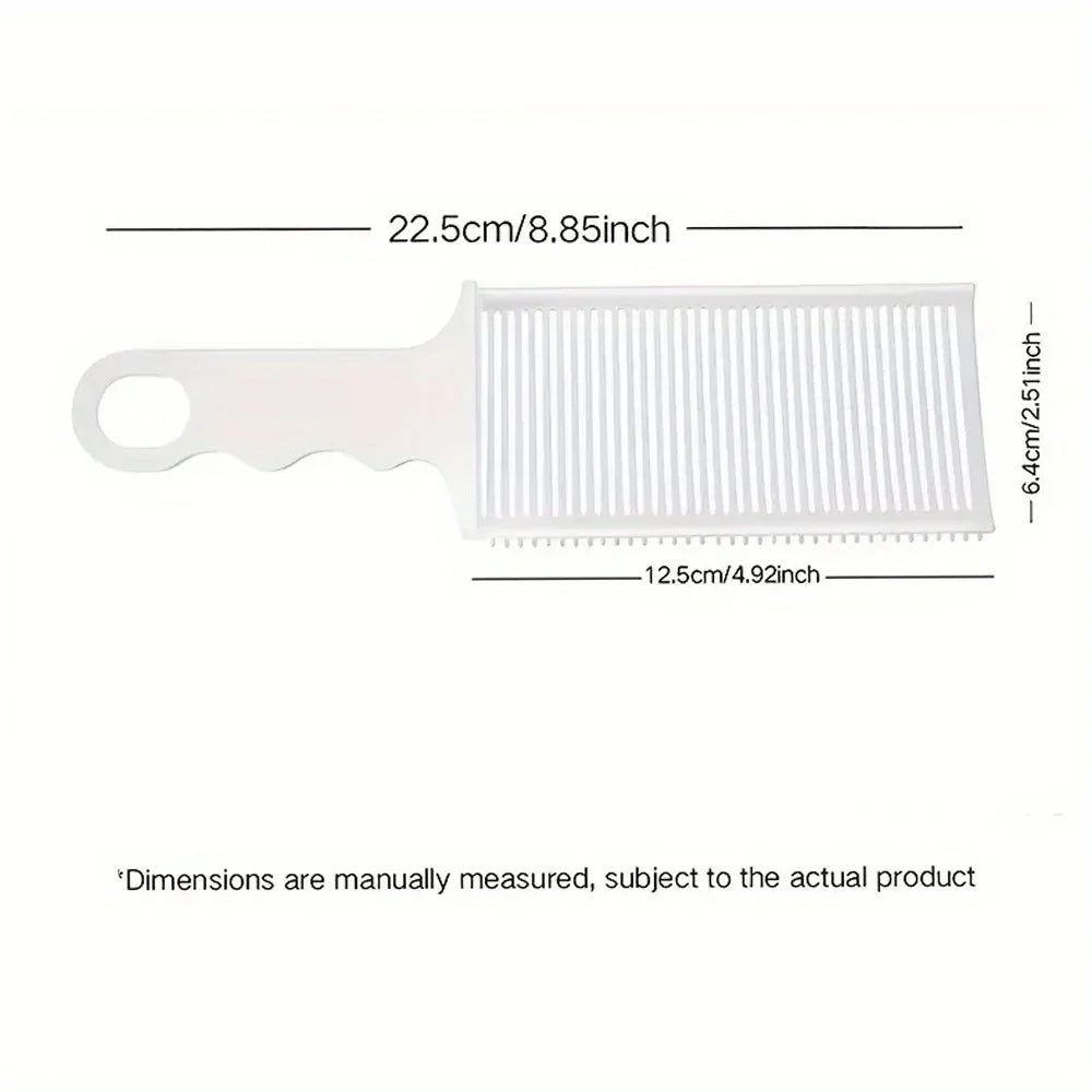 Professional Barber Clipper Blending Flat Top Hair Cutting Comb Heat Resistant Fade Brushn Styling Tool