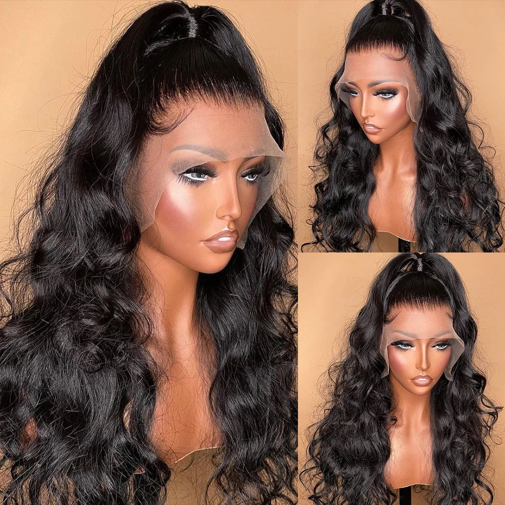 Glueless Frontal Lace Body Wave Front Lace Wigs
