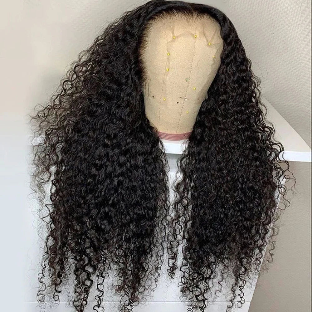Deep wave frontal HD Lace Front Curly Brazilian Hair - Supreme Lush Hair