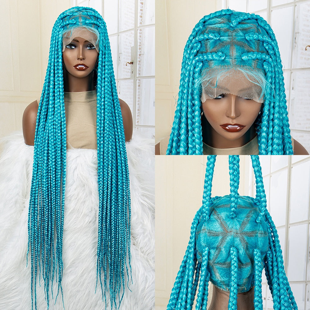 Full Lace Cornrow Box Braids Wigs - Supreme Lush Hair