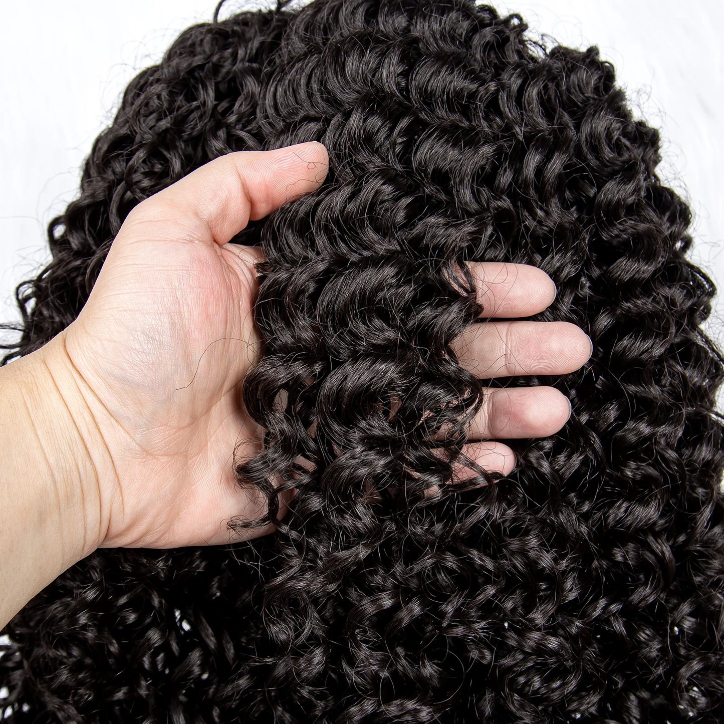 Lace Front Kinky Curly Cornrow Hair - Supreme Lush Hair