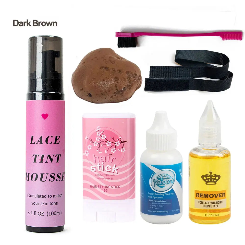 invisible lace tint spray for lace wig Lace Glue