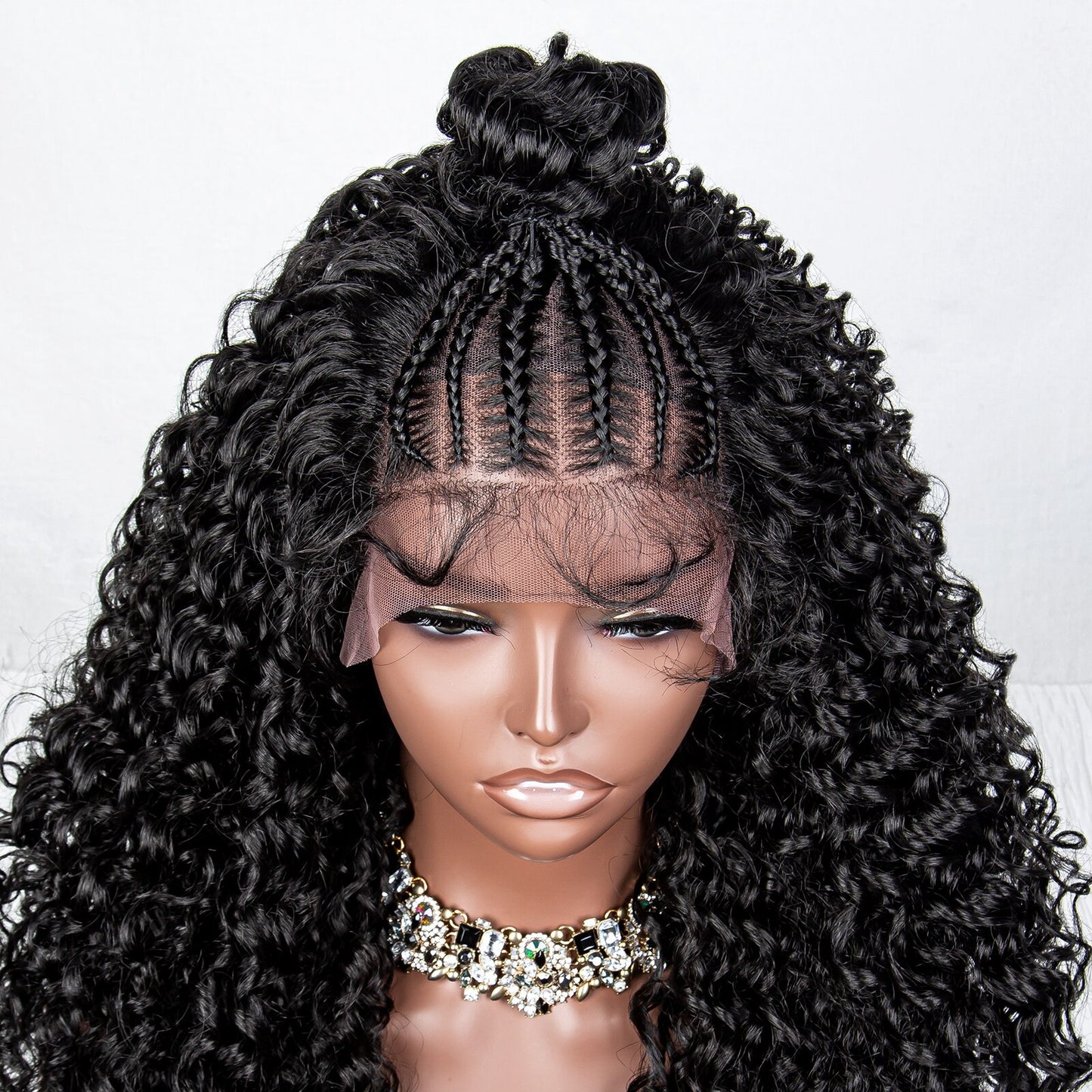 Lace Front Natural Hairline Knotless Bouncy Hair - Supreme Lush Hair