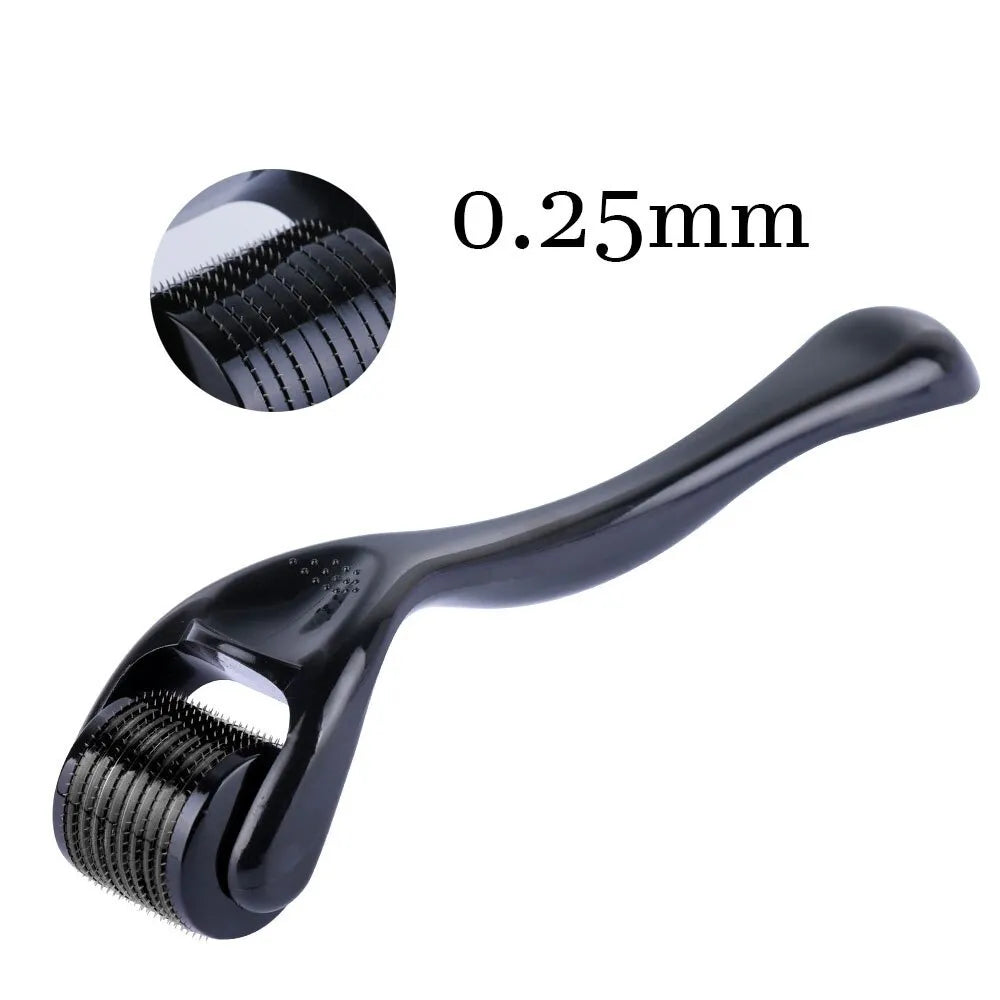 Micro Needle 540 Derma Roller Titanium Hair Regrowth Beard Growth Anti Hair Loss Treatment Thinning Receding