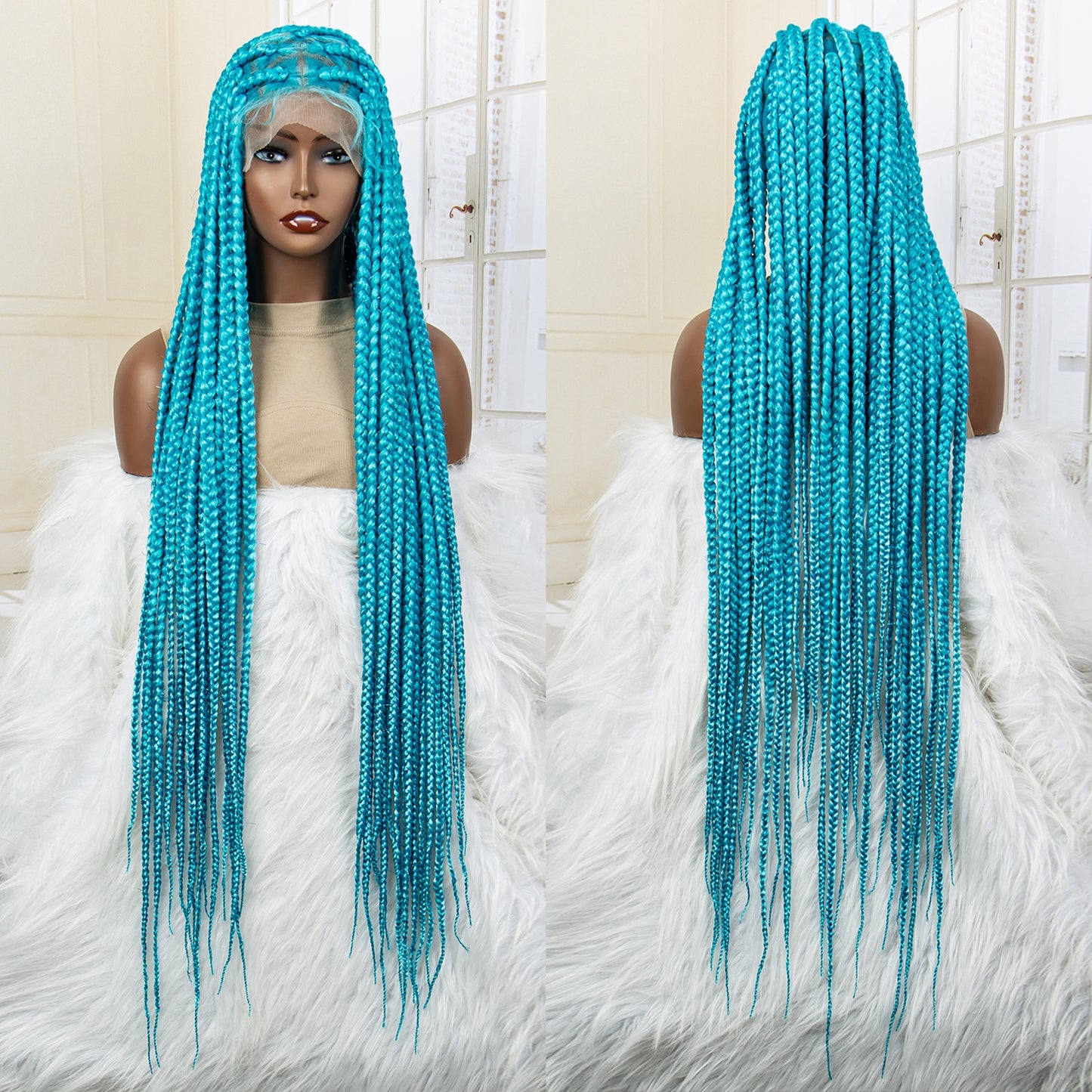 Full Lace Cornrow Box Braids Wigs - Supreme Lush Hair