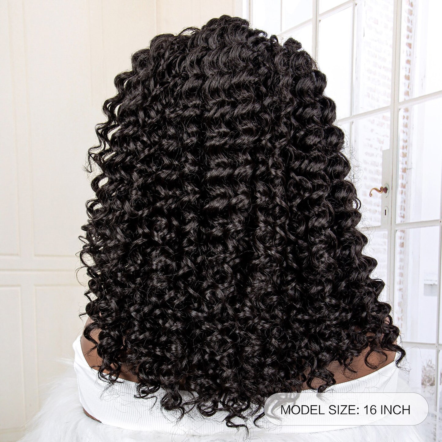 Lace Frontal Water Curly Wave Braid with Baby Hair - Supreme Lush Hair