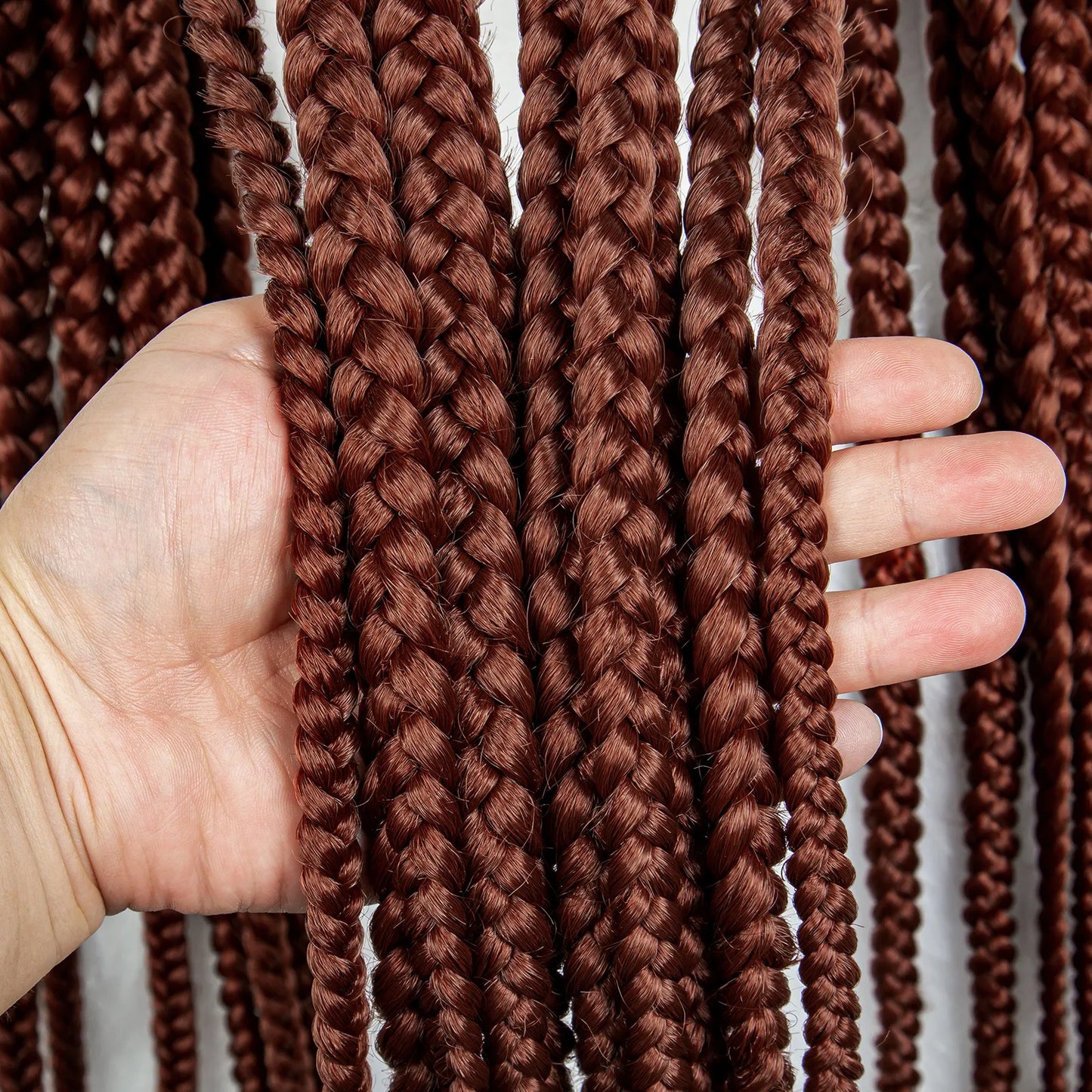 Ginger Cornrow Braids Full Lace Synthetic Lace Front Wig