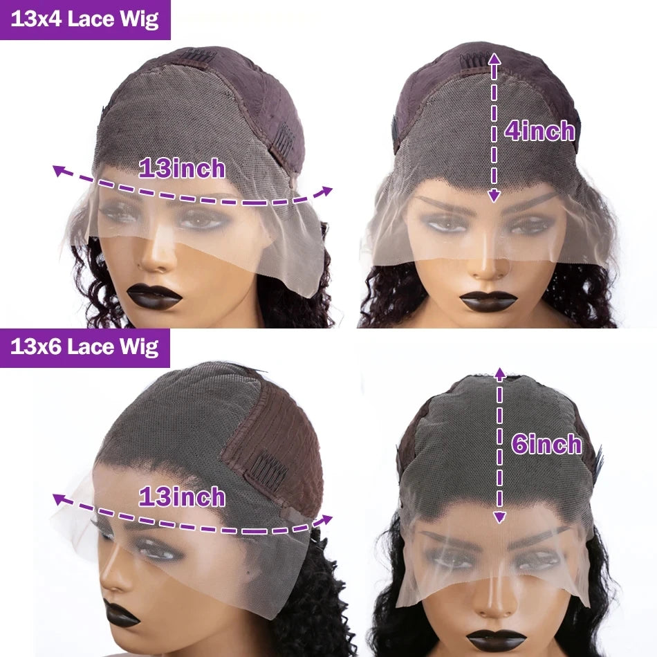 99J Burgundy Lace Front Human Hair Wig Body Wave Red Colored Glueless Wigs Brazilian 13x4 HD Lace Frontal Wigs For Women