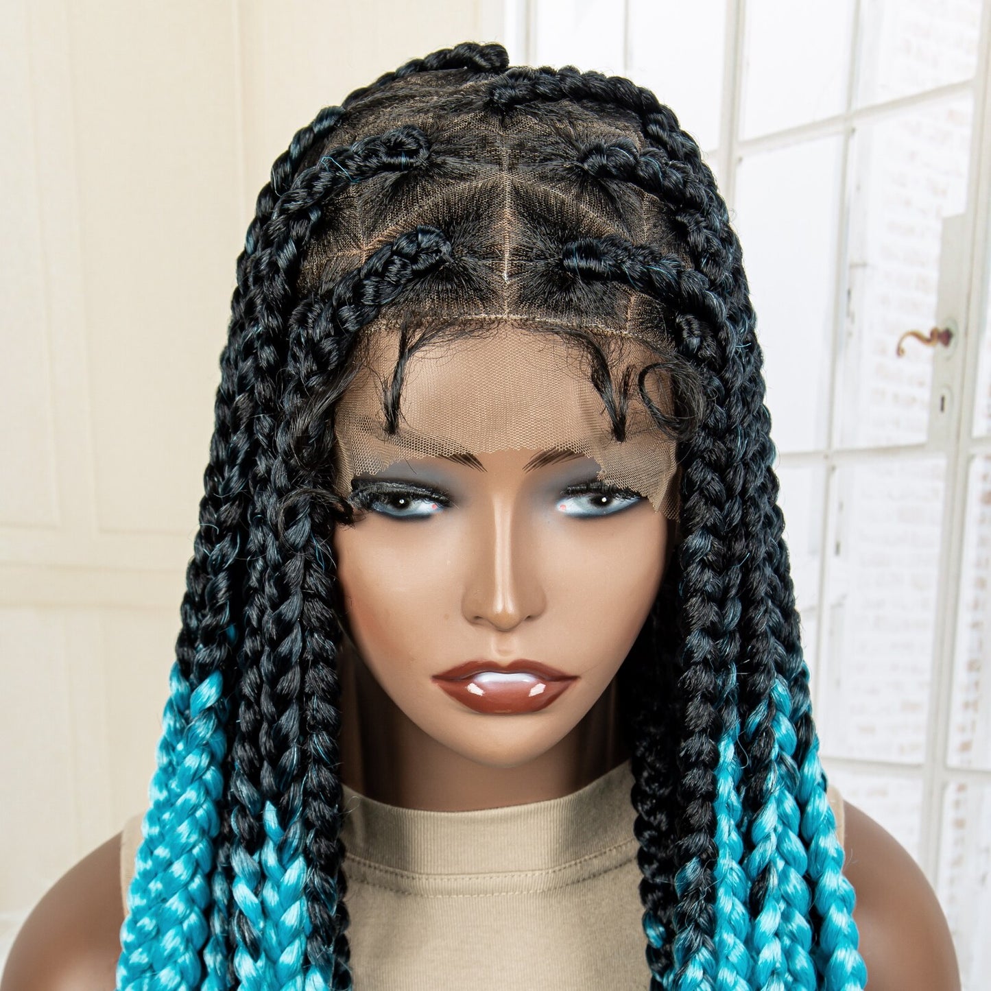 Full Lace Cornrow Box Braids Wigs - Supreme Lush Hair