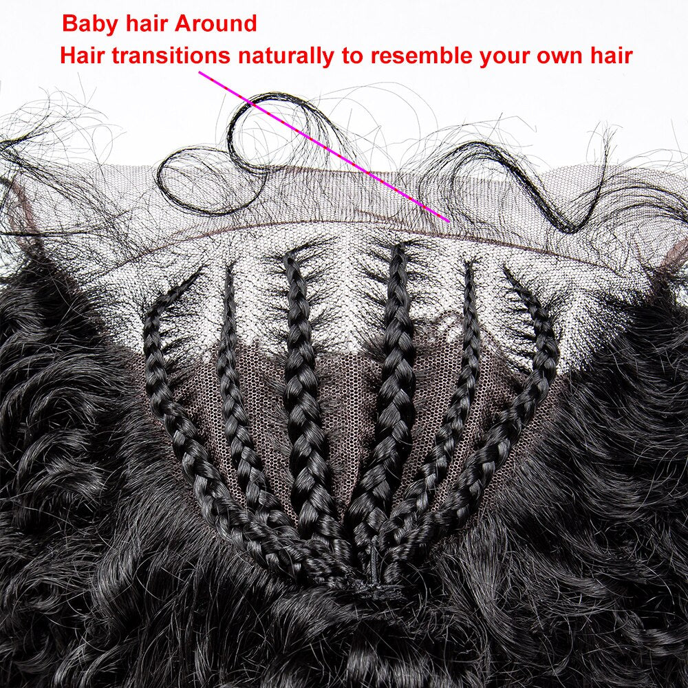 Lace Front Natural Hairline Knotless Bouncy Hair - Supreme Lush Hair