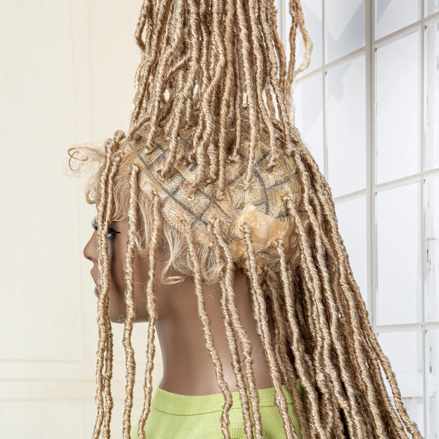 Dreadlock Braided Synthetic Full Lace 36 Inches - Supreme Lush Hair