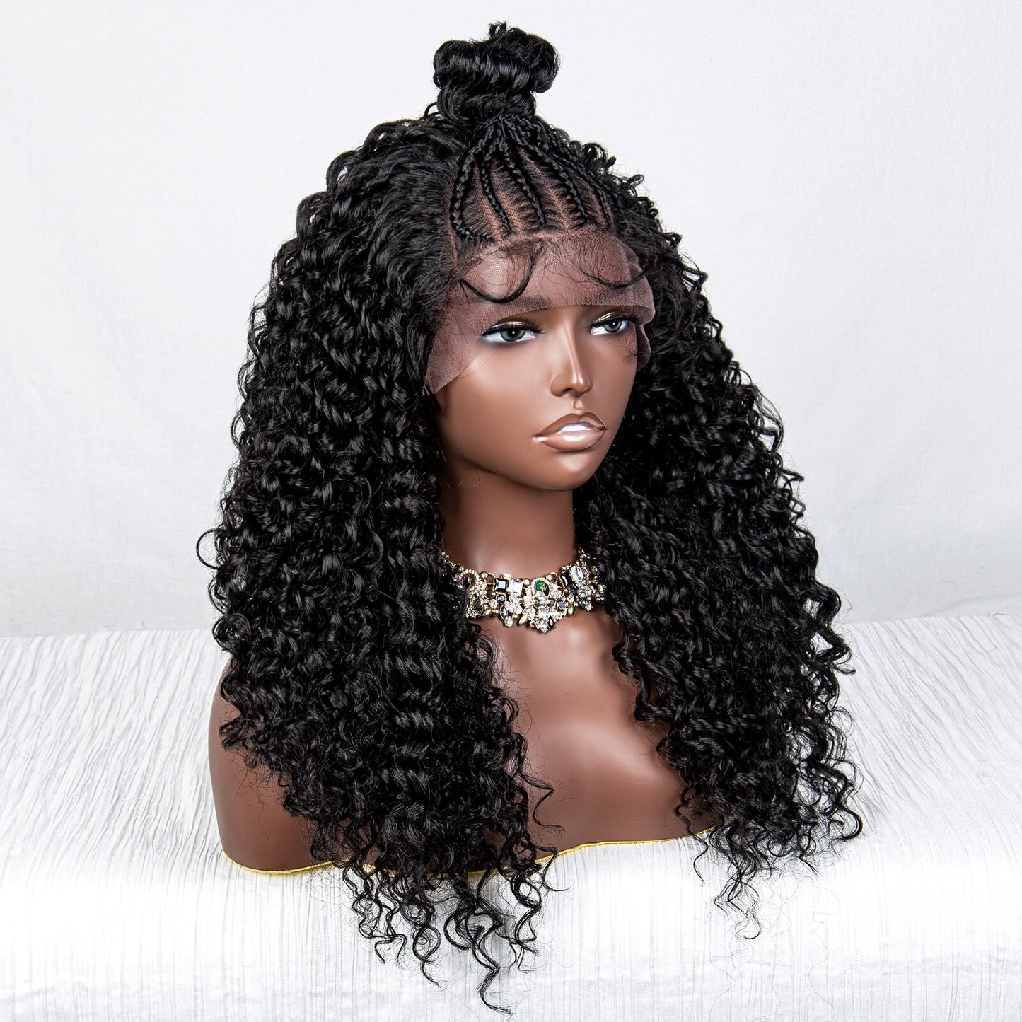 Lace Front Natural Hairline Knotless Bouncy Hair - Supreme Lush Hair