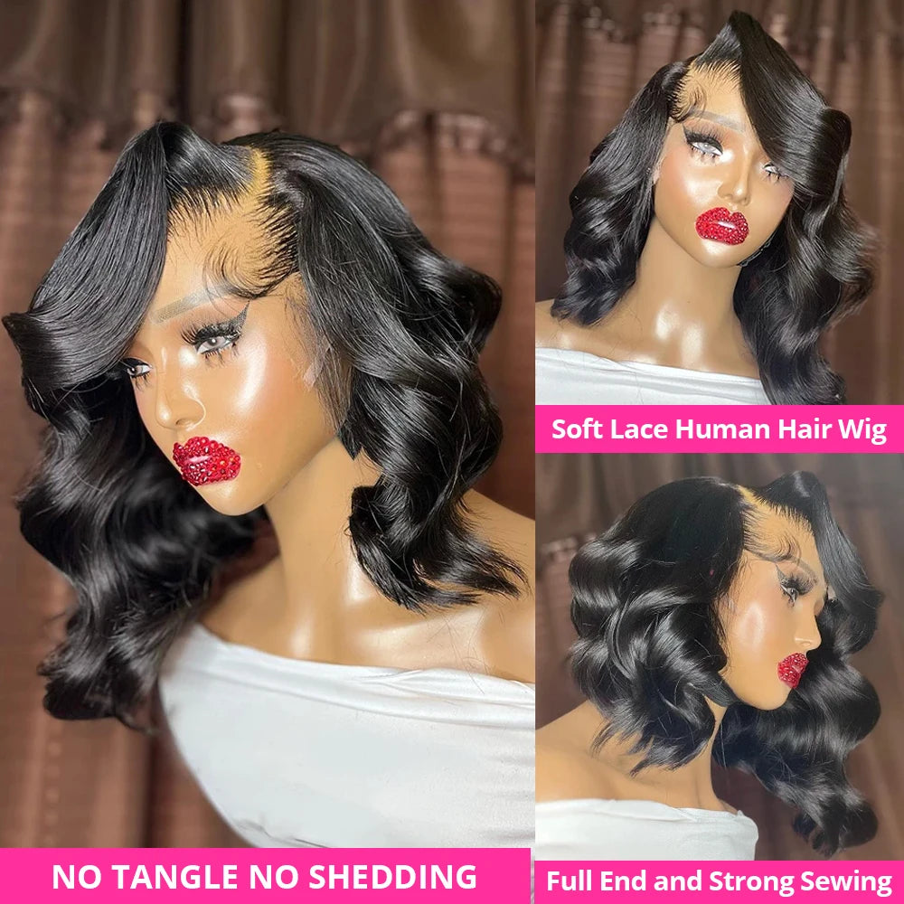 Short Bob Pre Plucked With Baby Hair Human Hair - Supreme Lush Hair