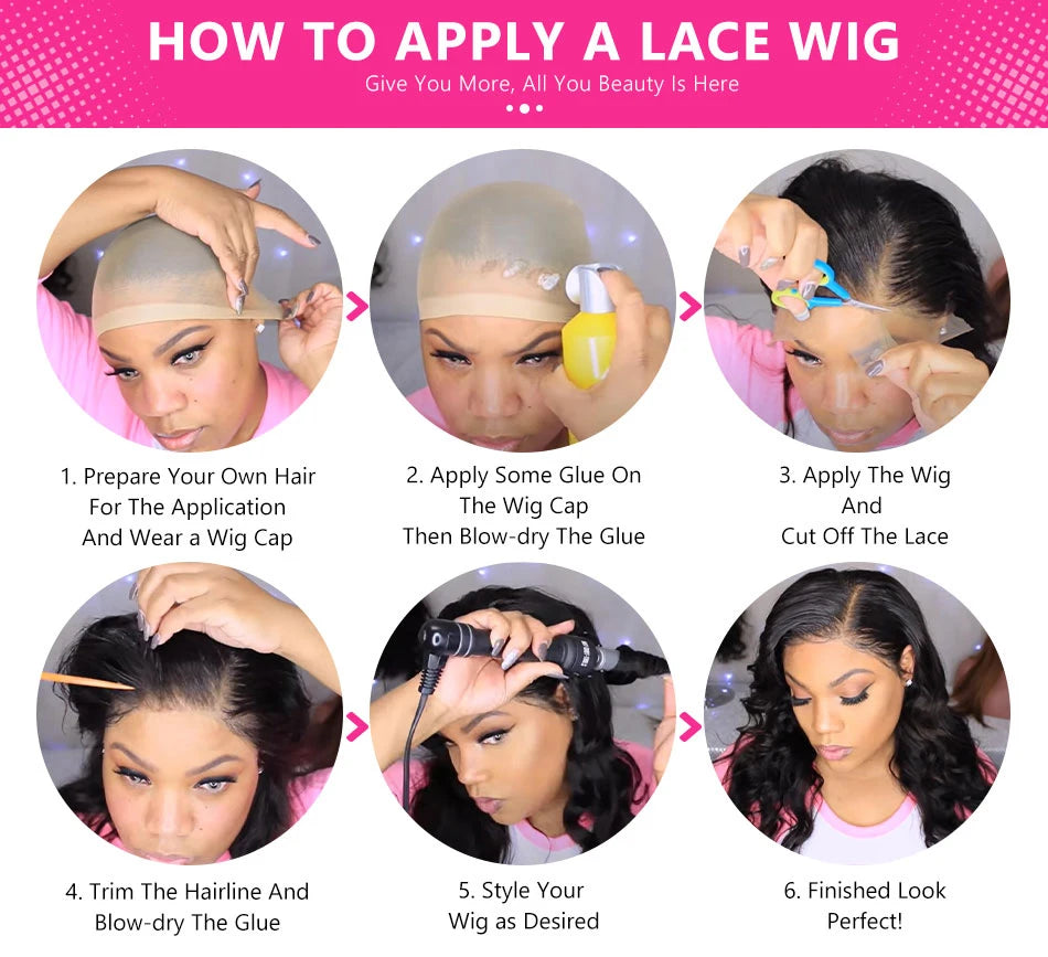 Pixie Cut Transparent Lace Frontal Human Hair Wigs Short Bob