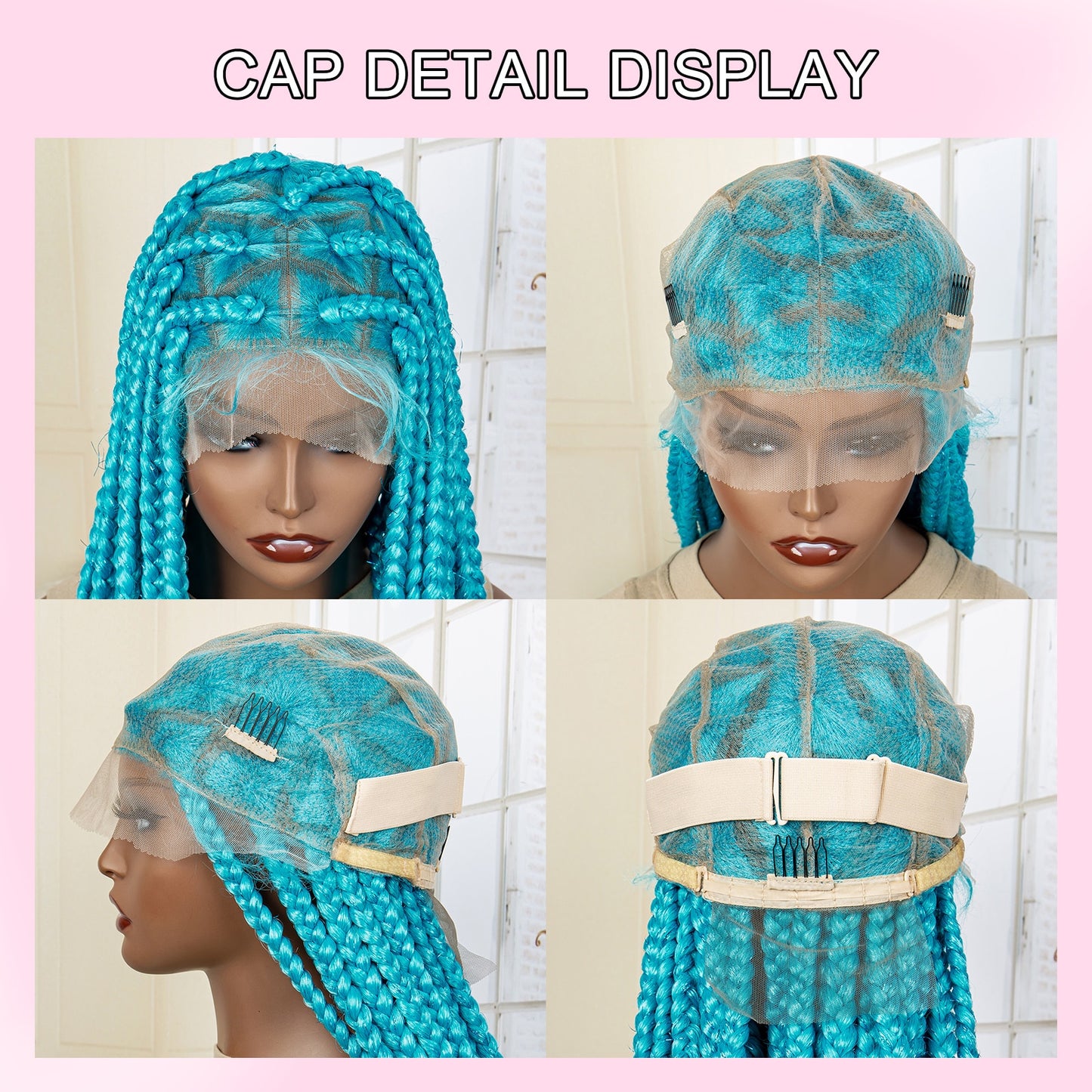 Full Lace Cornrow Box Braids Wigs - Supreme Lush Hair