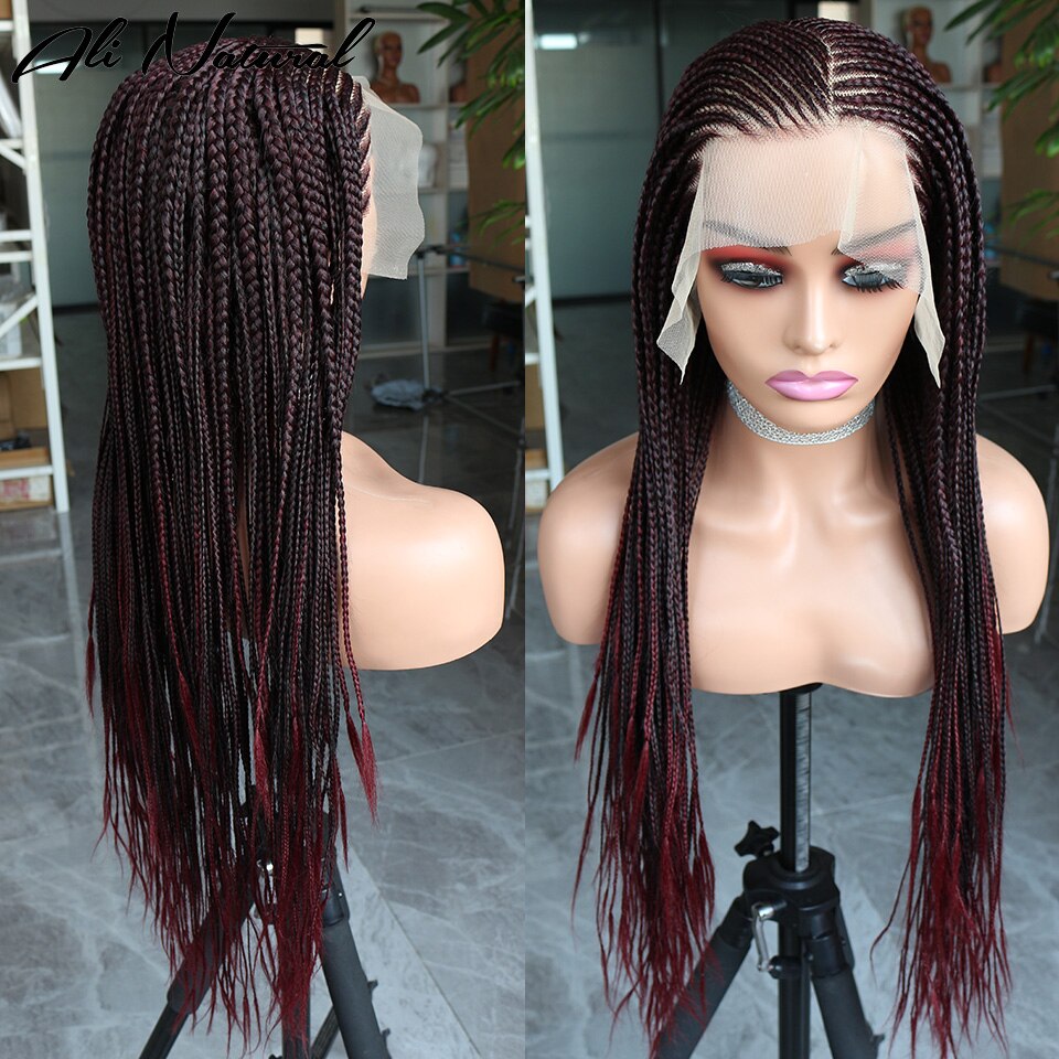 Synthetic Lace Front Cornrow Wigs - Supreme Lush Hair