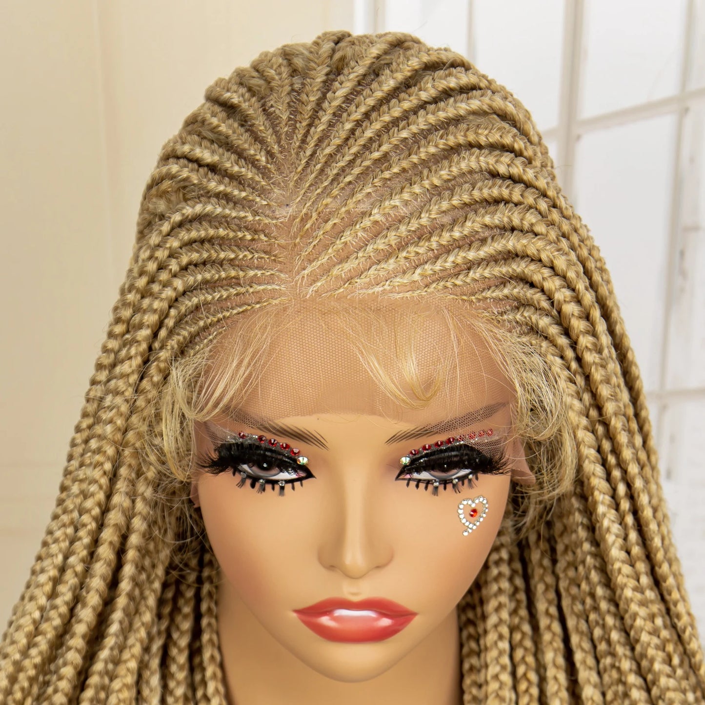 Lace Frontal Knotless Cornrow Braids