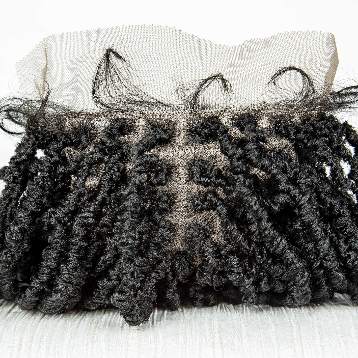 Synthetic Braided Butterfly Locks Bob Short Dreadlock Lace Front Braided Wigs - Supreme Lush Hair